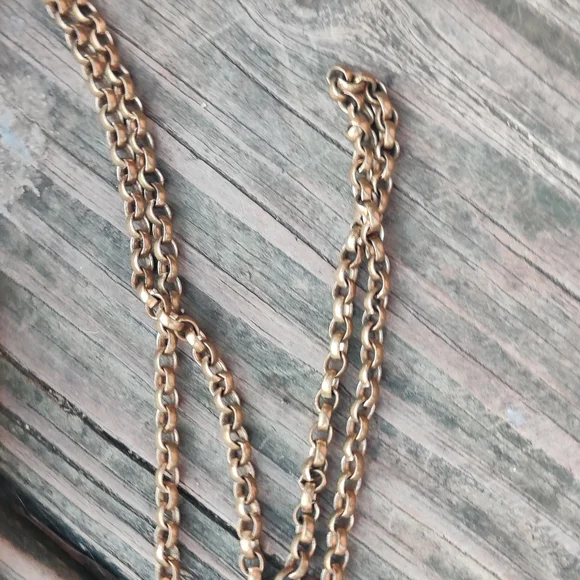 Vintage 1930s Whiting and Davis Flapper Gold Mesh Drawstring bag - Picture 4 of 12